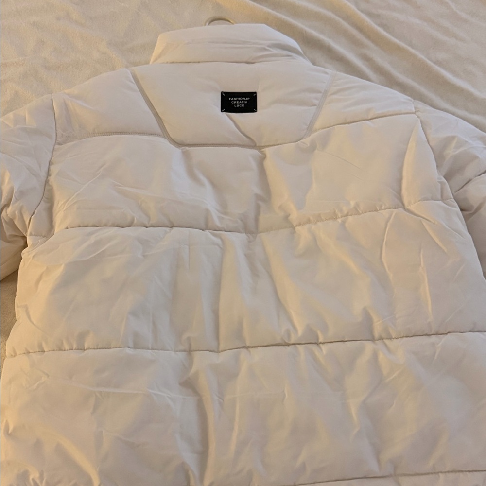 Prada Cream Puffer coat - Picture 6 of 6